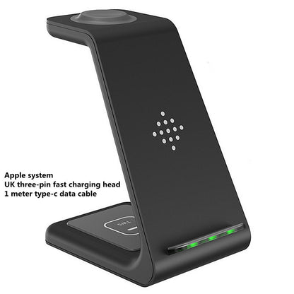 3-in-1 Fast Wireless Charging Station | Phone, Smart Watch & Earbuds