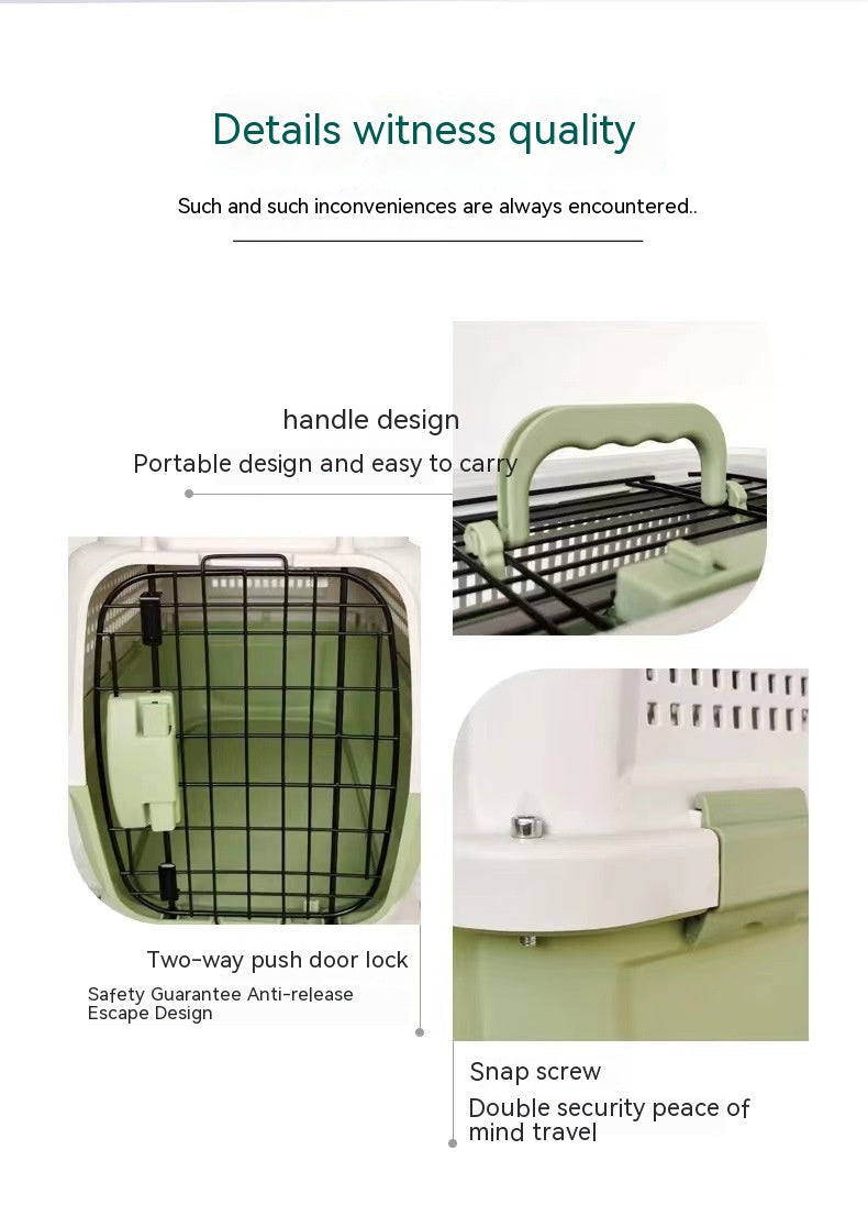Purrfect Travel Case for Cats & Small Dogs