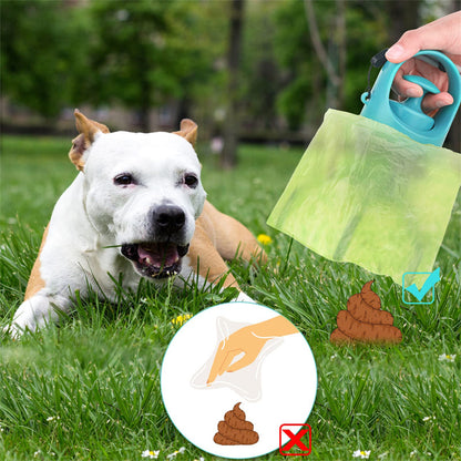 Portable Dog Pooper Scooper with Bag Dispenser