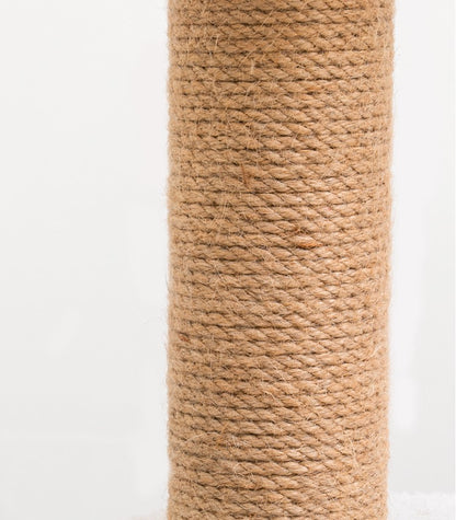 All-in-One Cat Climbing Tower with Sisal Scratching Post