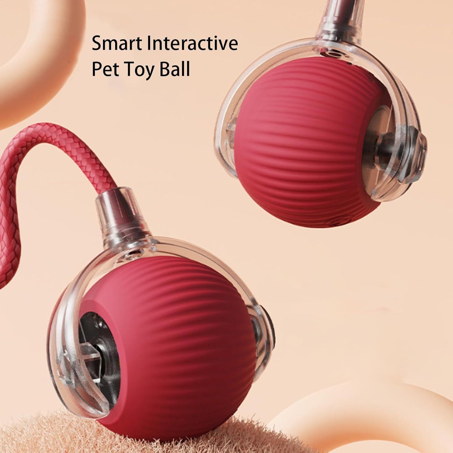 Smart Rolling Ball Toy for Dogs & Cats