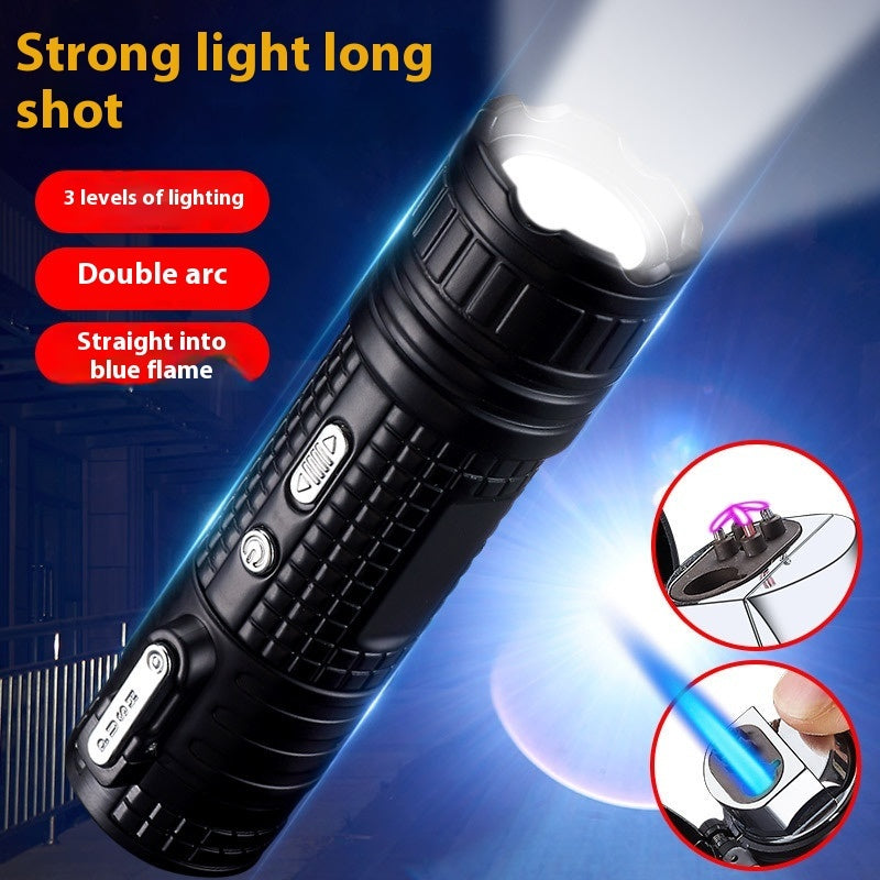 3-in-1 Waterproof Flashlight Lighter