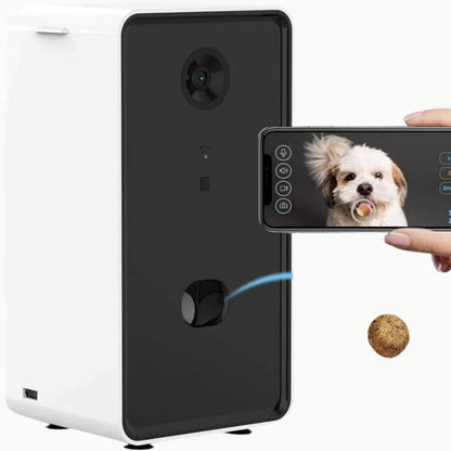 Automatic Smart Pet Feeder with Interactive Play