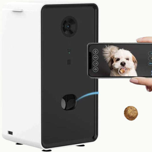Automatic Smart Pet Feeder with Interactive Play