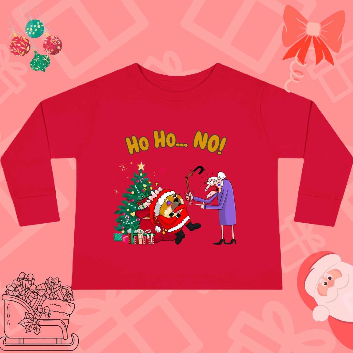 Ho Ho | Toddler Sweatshirt