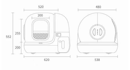 Fully Automated Cat Litter Box